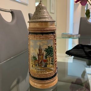 Authentic Antique German Beer Stein